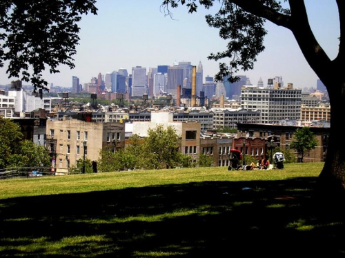 Widok na Manhattan od srony Brooklyna - Sunset Park