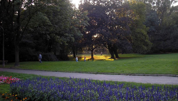 Jeden z urokliwych zakątków Parku Skaryszewskiego