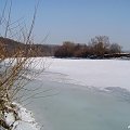 skuty lodem #lód #przyroda #rzeka #San #zima