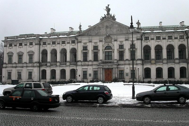 Pałac Krasińskich - siedziba Biblioteki Narodowej