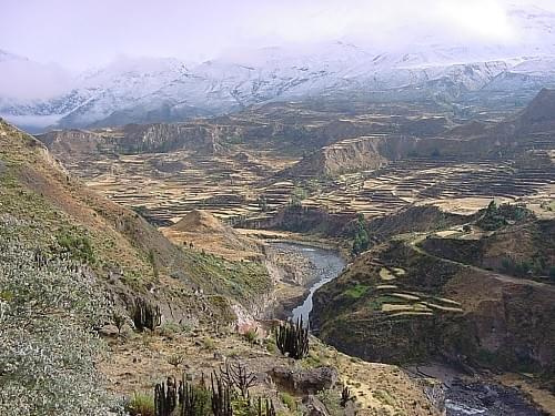 W drodze do Kanionu Colca, Peru