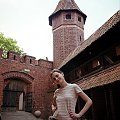 MALBORK, gotycki zamek krzyżacki, lipiec 2002 #zamki