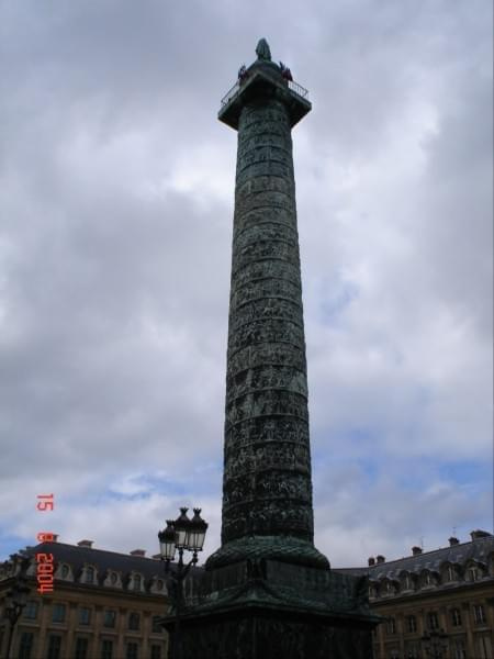 Paris I (1. dzielnica Paryża) - Place Vendôme, gdzie mieszkał Cyprian Norwid i skšd po raz ostatni w życiu wyjechali Dodi Al-Fayed i Księżna Diana !