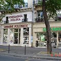 Paris VI (6. dzielnica Paryża) - księgarnia Polska przy Boulevard Saint-Germain