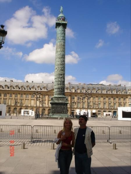 Paris I (1. dzielnica Paryża) - Place Vendôme, gdzie mieszkał Cyprian Norwid i sk?d po raz ostatni w życiu wyjechali Dodi Al-Fayed i Księżna Diana !