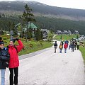 Mola, Tomek i Ania w Czeskich Karkonoszach