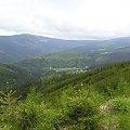 Mola, Tomek i Ania w Czeskich Karkonoszach