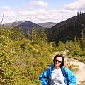 Mola, Tomek i Ania w Czeskich Karkonoszach