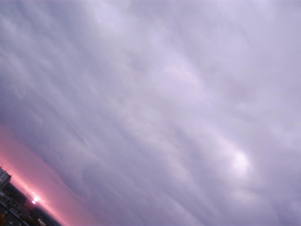 Tak troszke inaczej, co by jak najwiecej chmurek weszło ... #tomaszów #ZachódSłońca #horyzont