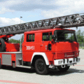 SD-30 Magirus - drabina mechaniczna o wysięgu 30 m, silnik IVECO, zabudowa nadwozia MAGIRUS-DEUTZ, napęd 2x4 ,możliwość pracy z koszem lub bez, kabina 1+1+4.
----------
FOT- KM PSP KRAKÓW