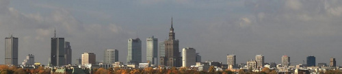 "Prawie jak Manhattan" #Warszawa #panoramka