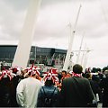 Zdjęcia z wyjazdu do Cardiff na mecz Walia - Polska, rok 2001.