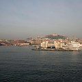 Neapol - widok od z promu