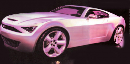 Ford Mustang Concept 2009 - 2012 poazany w listopadowym numerze Road & Truck... po wirtualnym świecie krążą tylko skany tego zdj ęcia...ja je lekko obrobiłem ;)