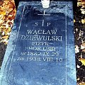 Wacław Michał Dziewulski (1882 - 1938)Fizyk,profesor Uniwersytetu Stefana Batorego.Kierownik pierwszego Zakladu Fizyki Eksperymentalnej USB. #RossaCmentarz