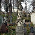 Nagrobek Maurycego Steckiewicza(1839-1897) Na cokole wznosi sie ponaddwumetrowa figura Matki Boskiej Bolesnej pod krzyzem z drzewa sekatego. #RossaCmentarz