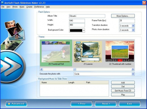 AnvSoft Flash Slideshow Maker