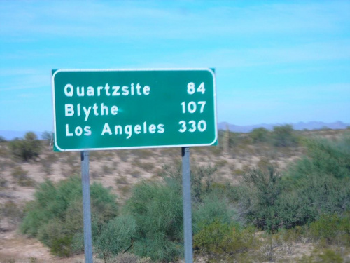 I-10 west, Az