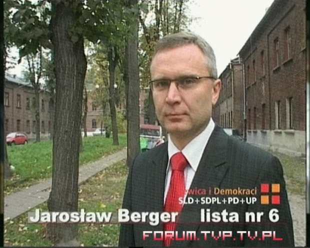 Jarosław Berger - kandydat Lewicy i Demokratów. Wybory samorządowe 2006, województwo łódzkie. #wybory #Wybory2006 #WyborySamorządowe #SpotyWyborcze #kandydaci #SpotWyborczy #PłatneOgłoszenieWyborcze