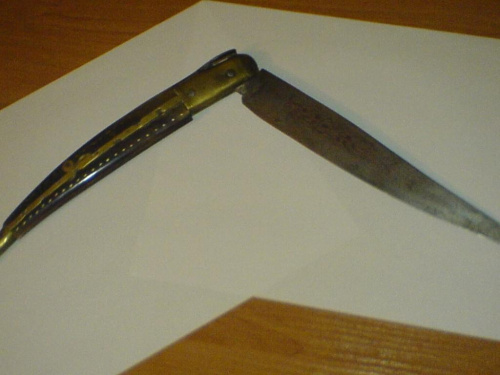 nóż antyk