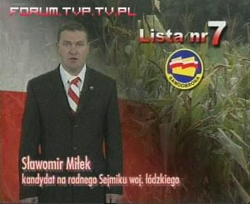 Spot wyborczy - Samoobrona RP. Wybory samorządowe 2006 województwo łódzkie.