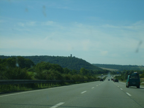 Zamek przy A4 w kierunku Frankfurtu nad Menem