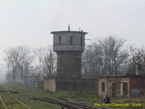 Czarnków wieża ciśnień przy dworcu PKP #PKP #stacja #StacjaKolejowa #Czarnków #dworzec