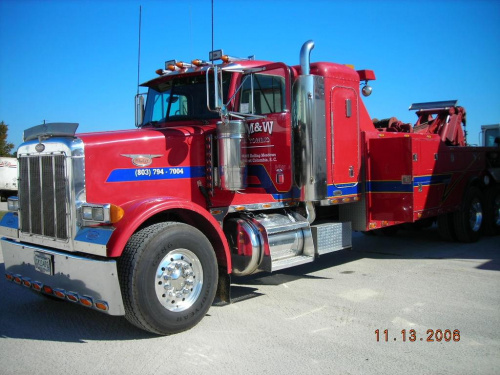 Pete 378 towtruck