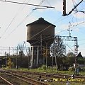 Wieża ciśnień przy dworcu kolejowym w Szczecinku. #PKP #Szczecinek #dworzec #stacja #StacjaKolejowa