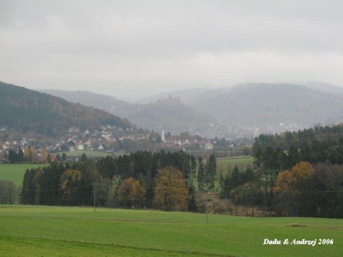 Kulmbach w deszczu