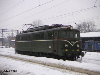 17.02.2006 Chabówka/Zakopane
Ex Tatry z zielonym ET21-57