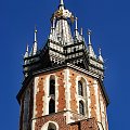 Wieża kościoła Mariackiego #Kościół #Kraków #Mariacki #Rynek