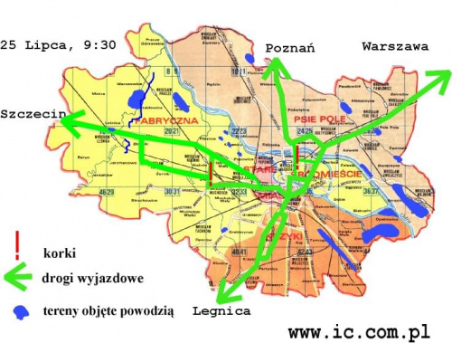 Wrocław pod wodą - 1997 r.