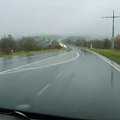 Widok z drogi nr 7 w strone Wemperhardt-
granica B/LUX