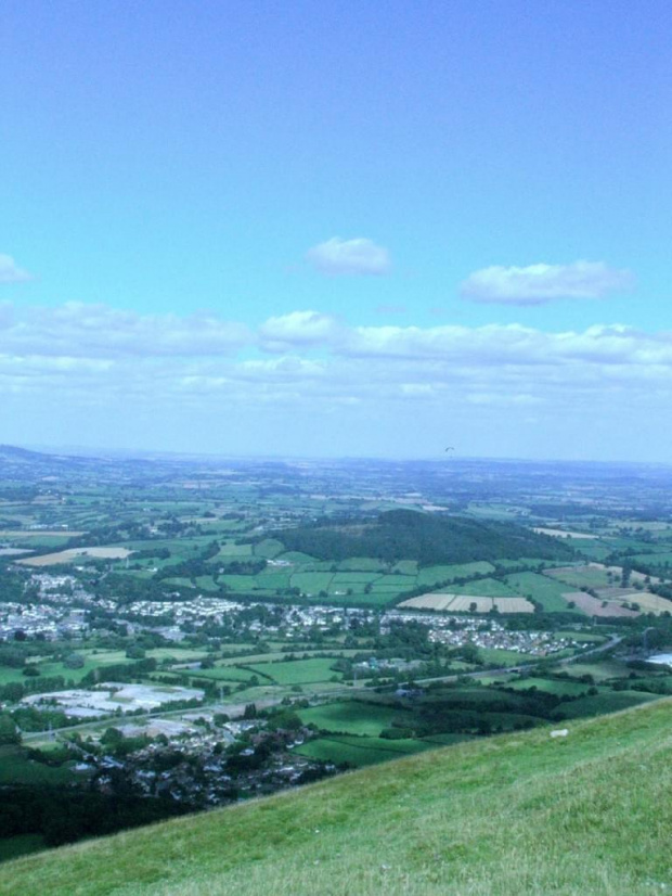 Blorenge strona N przedpole okolice Abergavenny