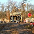 Puławy ul. Długa - budowa obwodnicy #las #droga #obwodnica #budowa #Długa #Puławy
