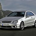 Mercedes-Benz CLK 63 AMG #CLK #AMG #Coupe #auto #samochód #samochod