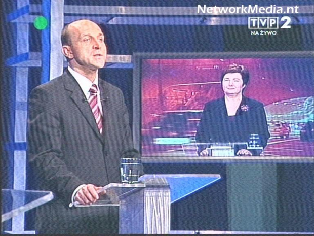 Debata prezydencka "Jaka będzie stolica?" w Telewizyjnej Dwójce.