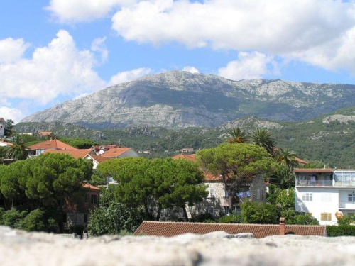 Widok z twierdzy w Herceg Novi