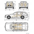 Mercedes-Benz E 320 CDI Class Estate (S211) (2006) #S211 #Kombi #auto #samochód #samochod