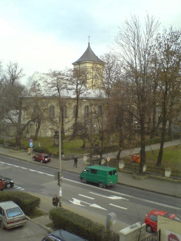 widok z okna sadu okregowego w Lublinie (24,11,06) #LublinReigKrakowskiePrzedmiescie