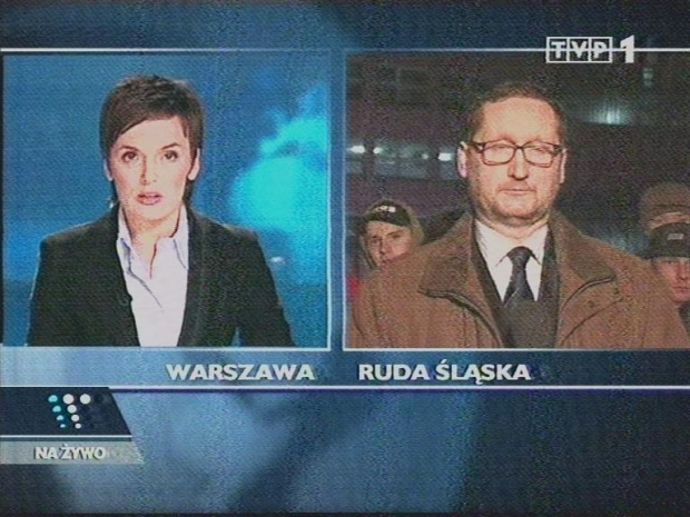 Tragedia w KWK Halemba w oczach telewizji.
www.TVPmaniak.tv.pl