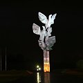 Pomnik Czynu Polaków #TrzyOrły #PomnikCzynuPolaków #noc #pomnik #Szczecin