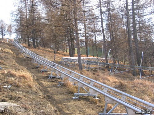 26.11.2006 Stok Narciarski w Przemyślu #budowa #narty #Przemyśl #snowboard #StokNarciarski