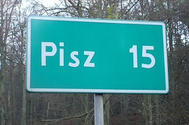 Pisz 15 #TabliceDrogowe #ZnakiDrogowe #Remes #Rower #Pisz #Mazury