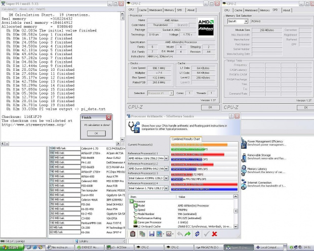 athlon 1ghz@test