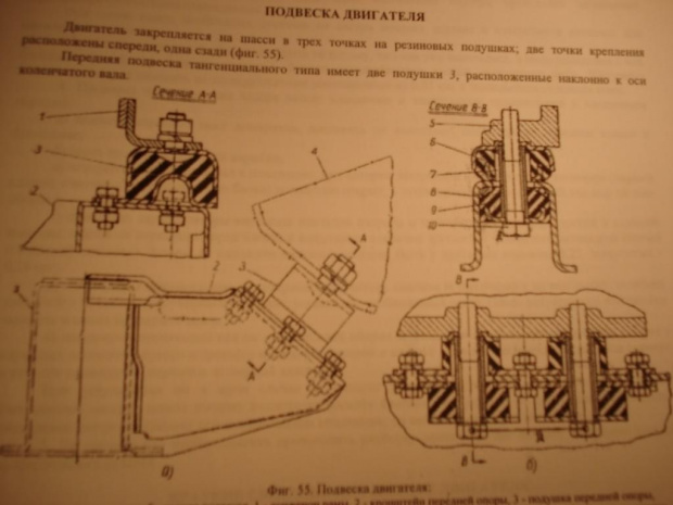 mocowanie silnika gaz 69