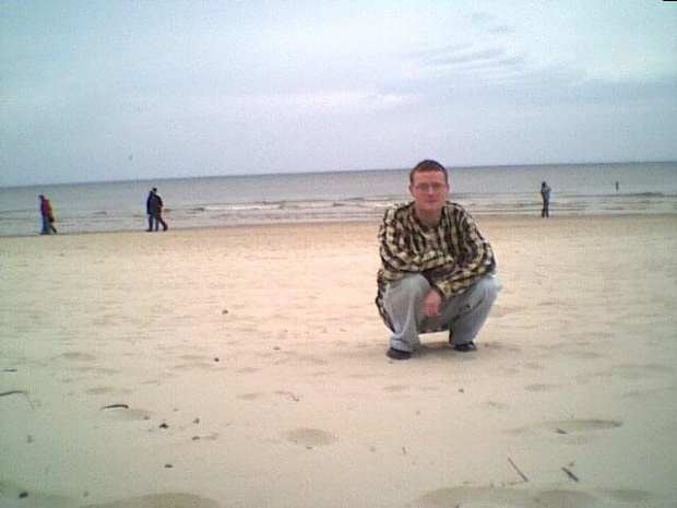 Na plaży w Kołobrzegu. #jaras