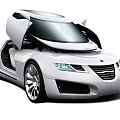 Saab Aero X Concept (2006) #Saab #Aero #SUV #Concept #Prototyp #auto #samochód #samochod