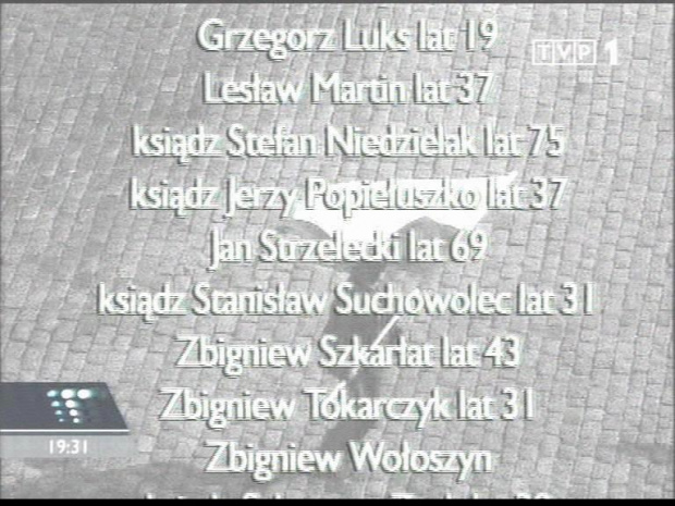 Specjalne wydanie głównych "Wiadomości" 13 grudnia 2006 roku - 25. rocznica ogłoszenia stanu wojennego.
www.TVPmaniak.tv.pl #tvp #tvp1 #wiadomości #gawryluk #dorota #StanWojenny #tvpmaniak